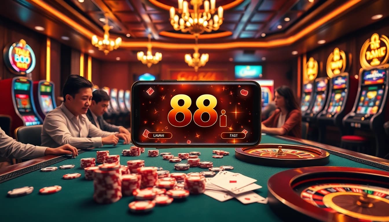 Engage with the thrilling world of 88i nhà cái featuring vibrant casino atmosphere and online gaming excitement.