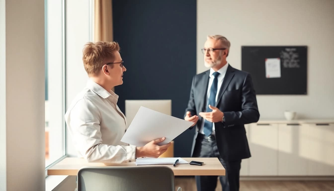 Berater diskutieren Strategien in der Top Unternehmensberatung für erfolgreiche Lösungen.