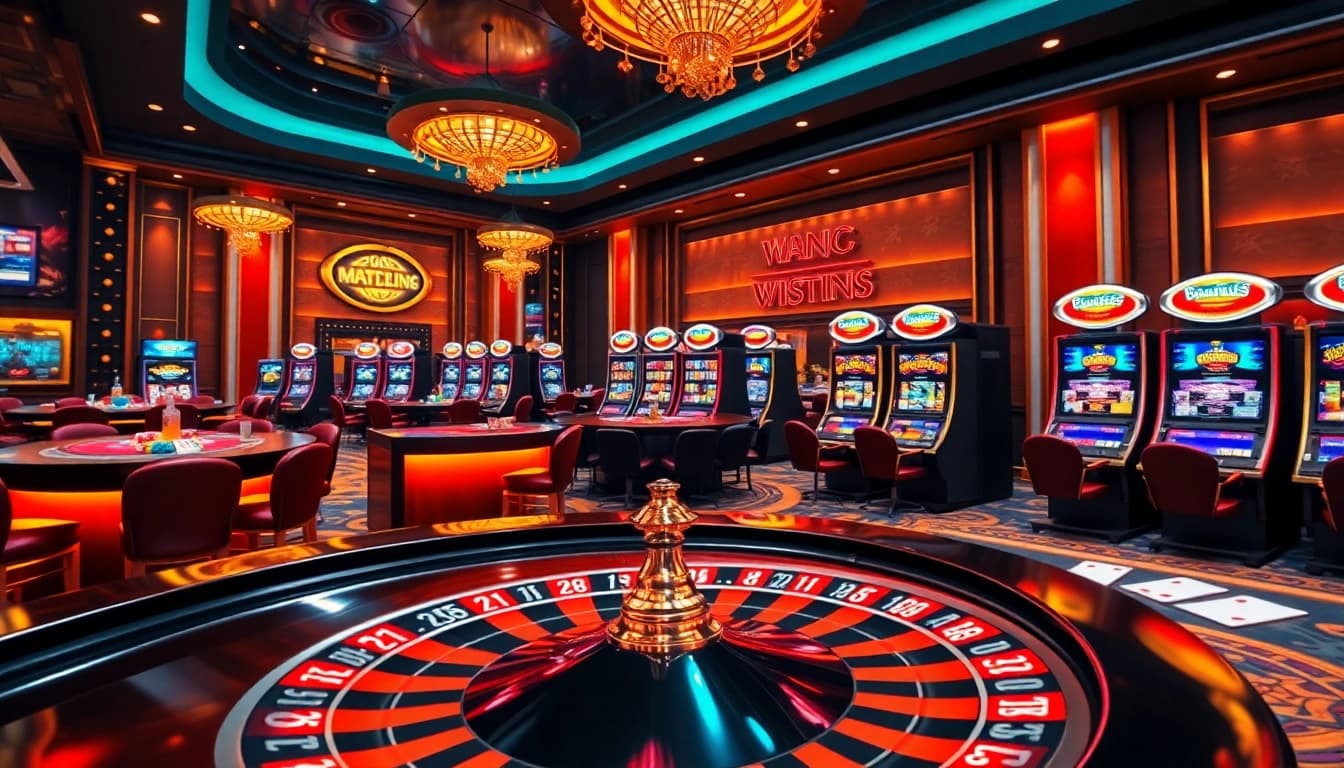 Experience the thrill of gambling at NK88.COM with vibrant casino tables and dynamic slot machines.