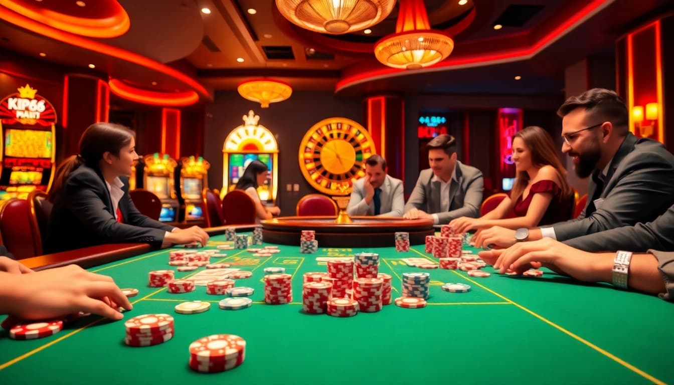Experience thrilling gameplay at KP88 casino with immersive tables and exciting wins.