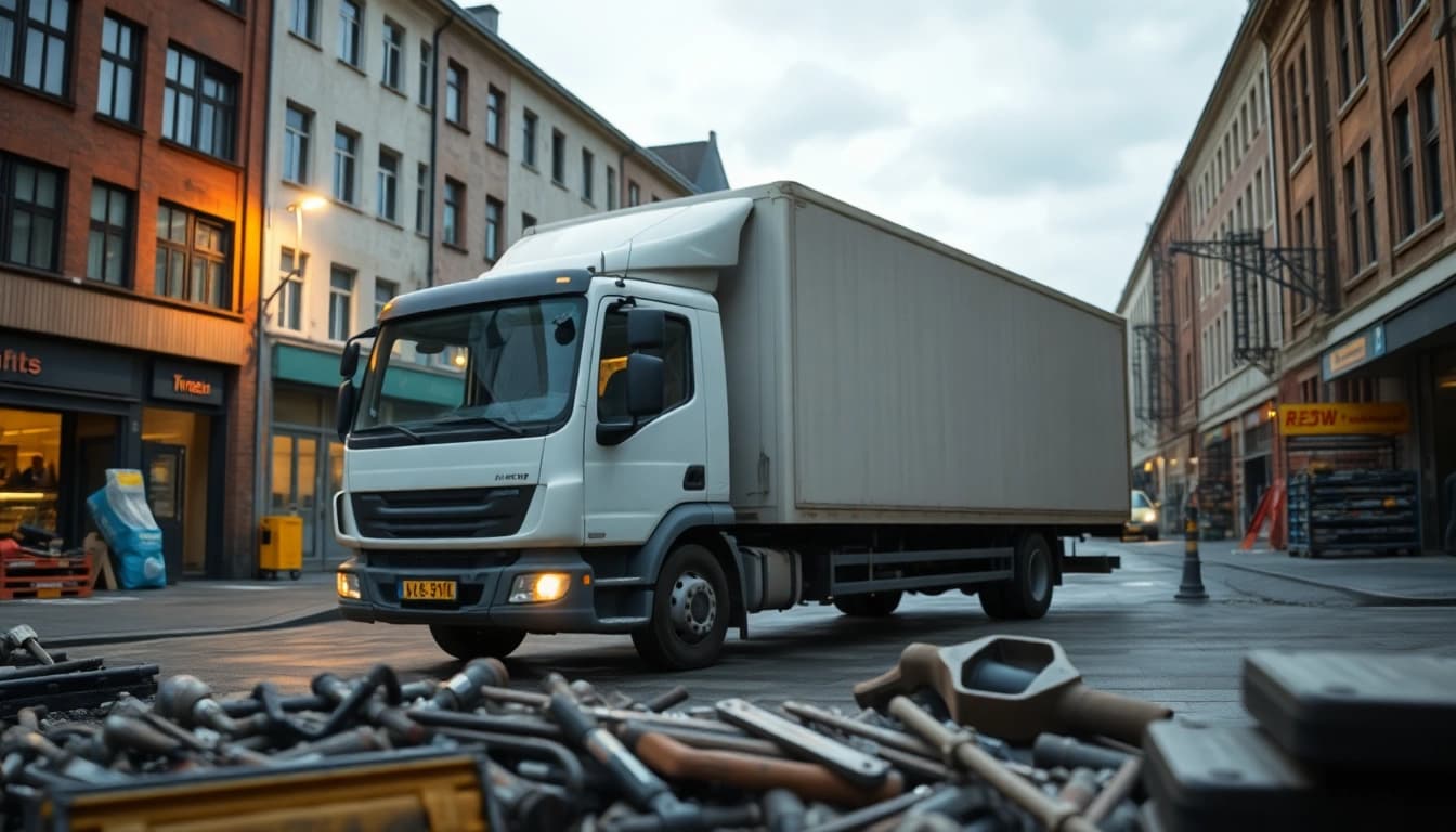 Der Schrotthandel Düsseldorf bietet professionelle Abholung von Schrott an, inklusive Fahrzeug und Ausrüstung.