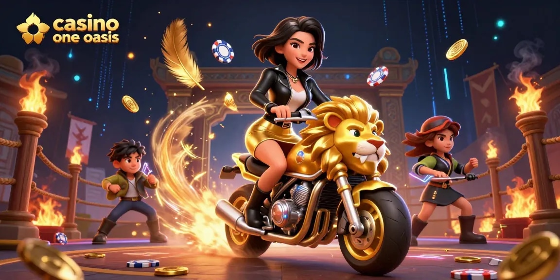 Play thrilling games at casino ohne oasis with vibrant characters and dynamic elements!