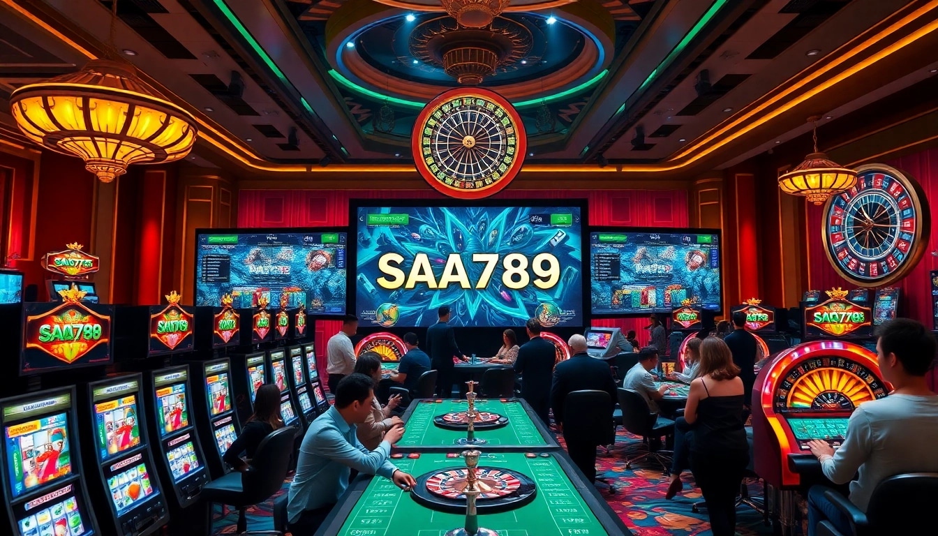 Experience the thrill of gambling at SAO789 with vibrant casino games and dynamic action.