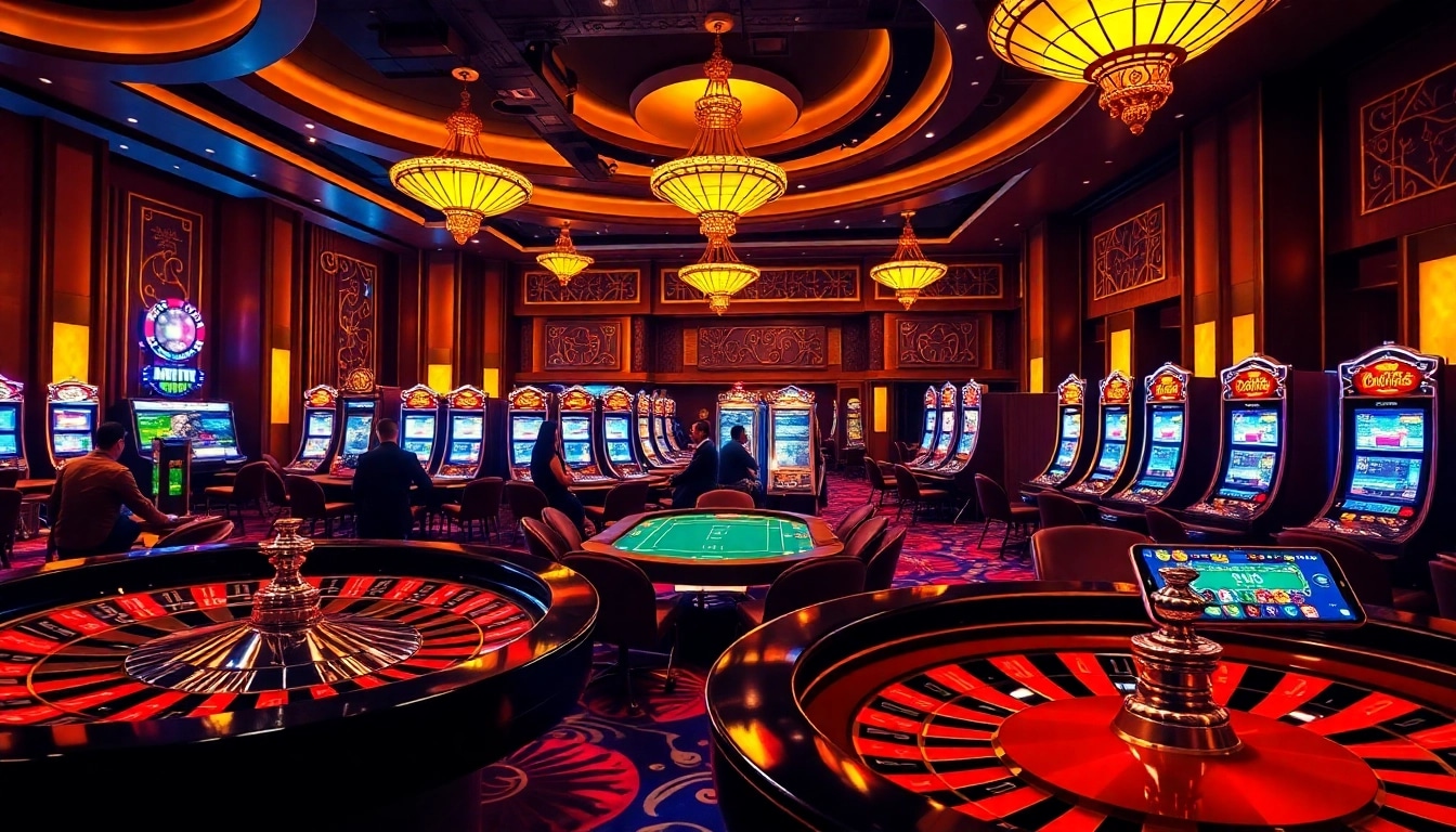 Engaging scene of high-stakes action at rr88 com casino tables showcasing excitement in gambling.