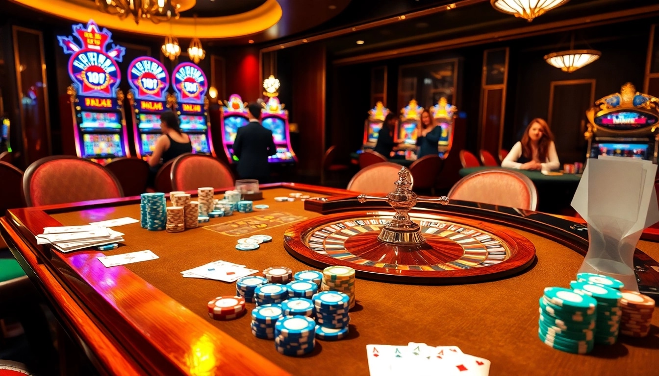 Experience the excitement at https://siu88.best/ with vibrant casino tables showcasing thrilling games.