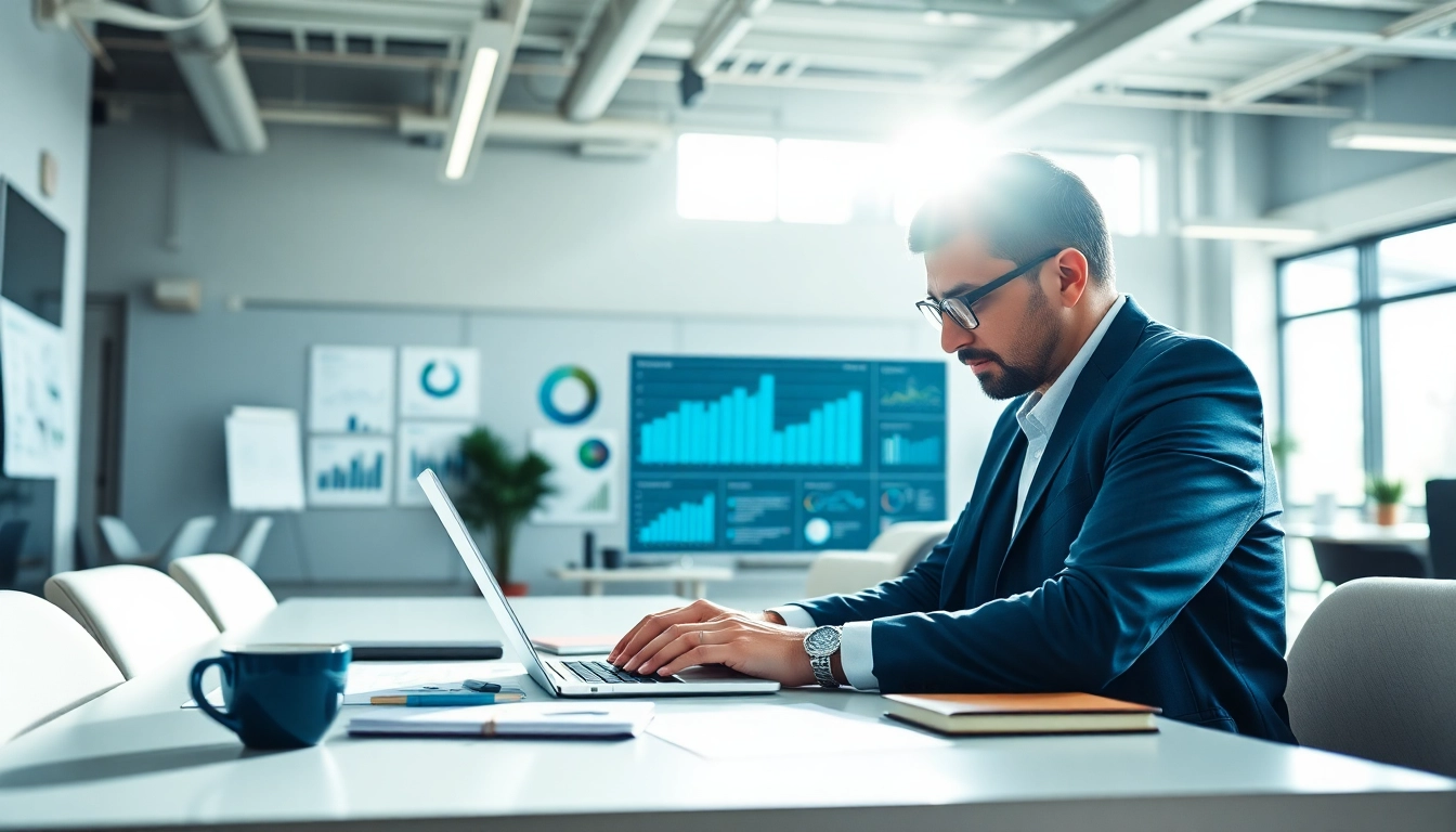 Verbessern Sie Ihre Sichtbarkeit mit effektiven SEO Tipps in einem modernen Büro.
