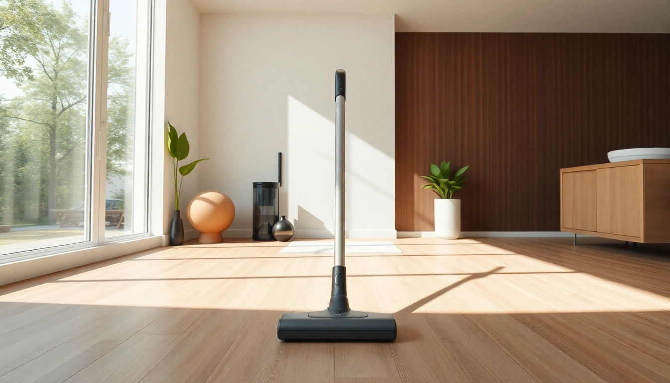 Highlight the staubsauger's advanced features and modern design for efficient cleaning.