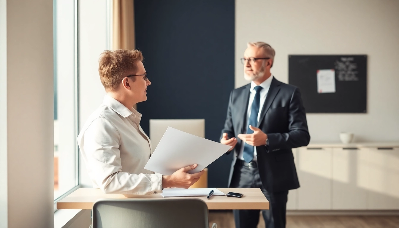 Berater diskutieren Strategien in der Top Unternehmensberatung für erfolgreiche Lösungen.