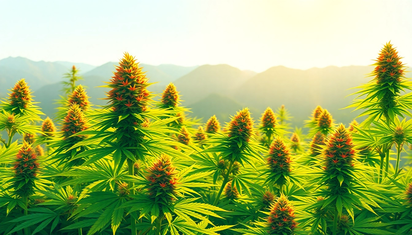 Cultivate feminized seeds and famous strains like Amnesia Haze in a vibrant cannabis garden.