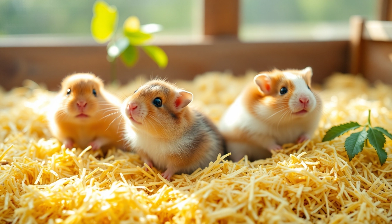 Hanfstreu in einer natürlichen Umgebung, ideal für eine gesunde und saubere Tierhaltung.