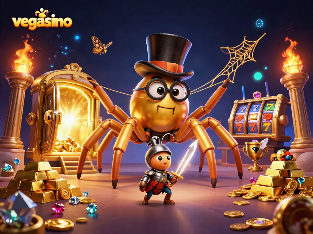 Experience exceptional gaming at vegasino's vibrant casino scene of treasure and adventure.