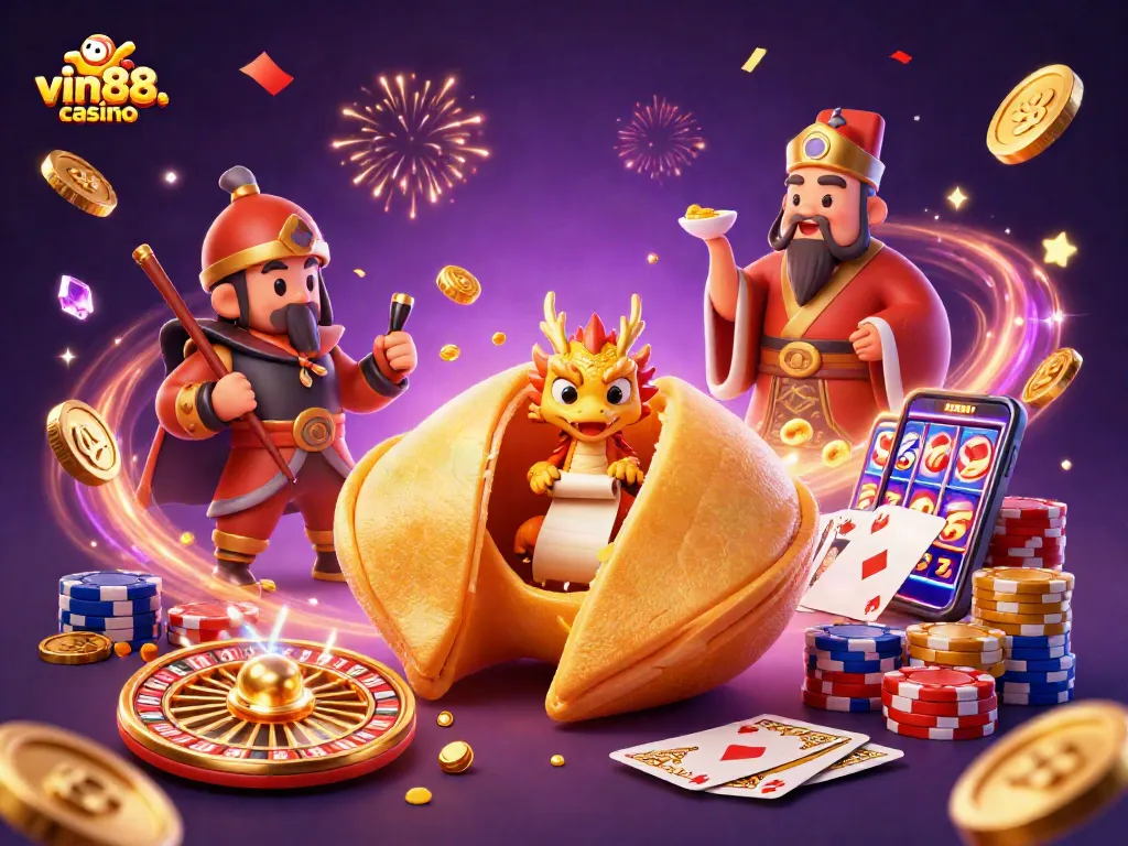 Experience exciting wins at vin88-casino with colorful casino games and dynamic 3D visuals.
