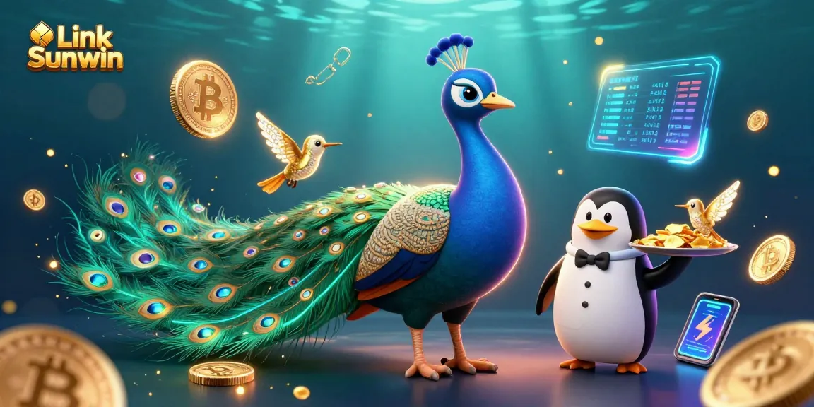 Experience the vibrant world of gambling in Link Sunwin featuring lively characters and exciting game elements.