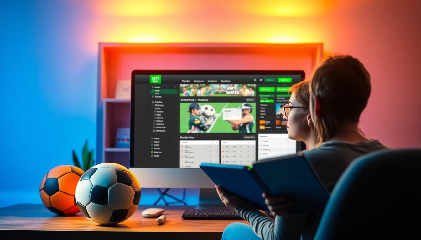 Erlebe legale Online-Sportwetten in einem modernen, einladenden Umfeld mit einem Fokus auf Benutzerfreundlichkeit und Spaß.