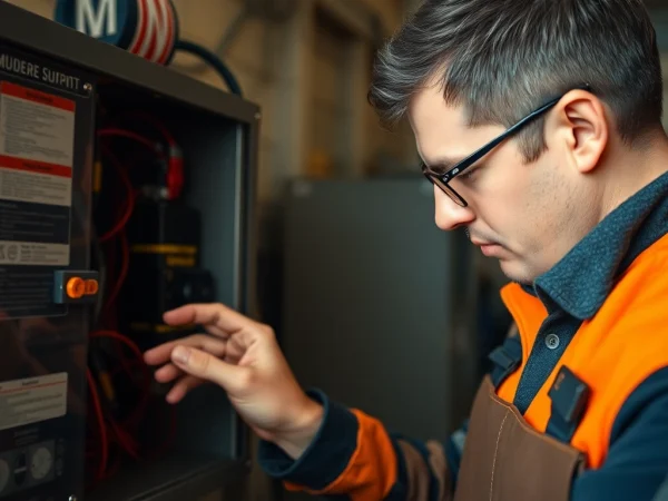 Inspecting the Prüfung ortsveränderlicher elektrischer Betriebsmittel in a professional workshop with precision and care.