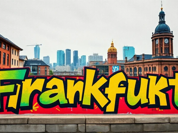 Entdecken Sie beeindruckendes Graffiti in Frankfurt, das die urbane Kunstszene zum Leben erweckt.