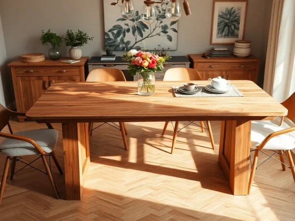 Der ultimative Esstisch Eiche: Eleganz und Funktionalität für Ihr Zuhause