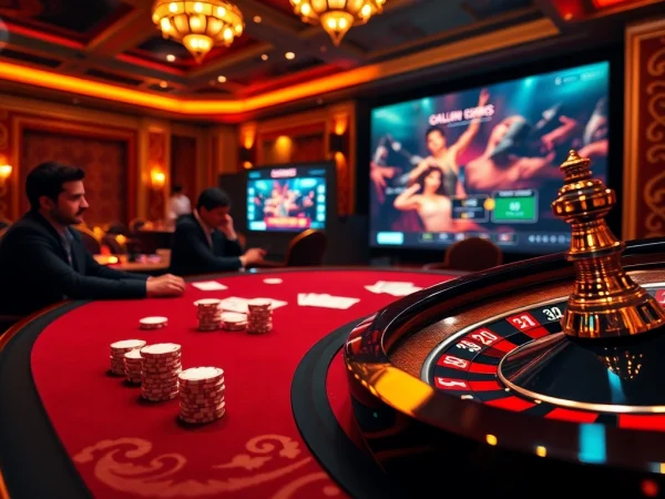 Exciting gameplay at C168's luxurious casino, featuring poker and roulette action.
