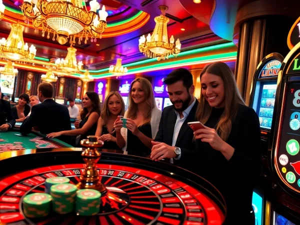 Engage in the thrill of winning at LUCK8 casino with vibrant gaming action and excitement.