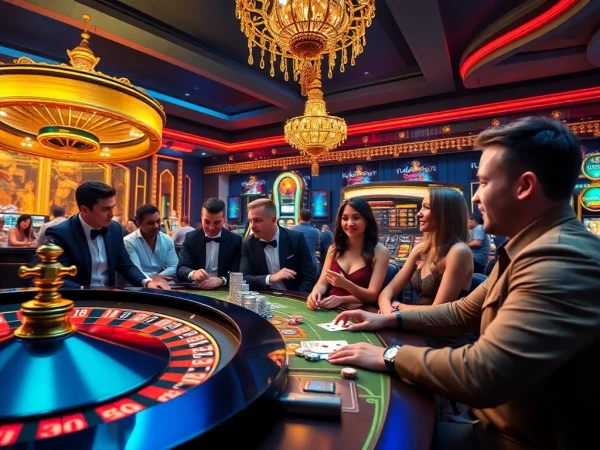 bem88 players enjoying an engaging online casino experience with vibrant games and interactive elements.