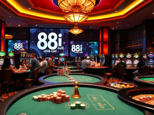 Experience the thrills of the 88i nhà cái casino with vibrant games and lively players.