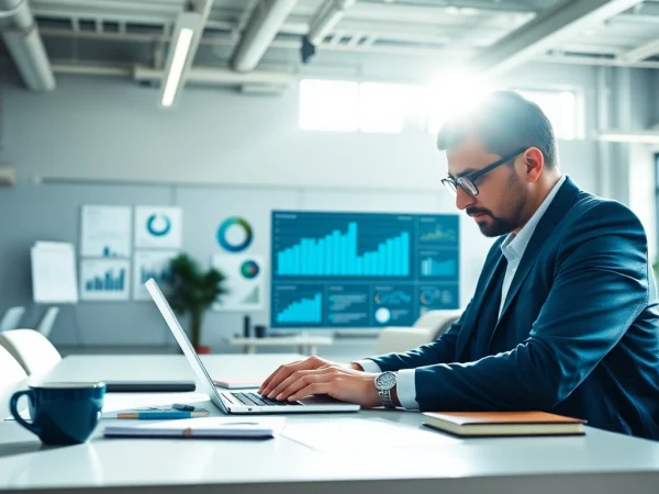 Verbessern Sie Ihre Sichtbarkeit mit effektiven SEO Tipps in einem modernen Büro.